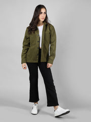 Women Causal Shacket For Winter