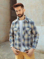 Men's Checked Shacket