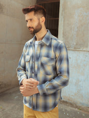 Men's Checked Shacket