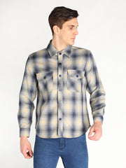 Men's Checked Shacket